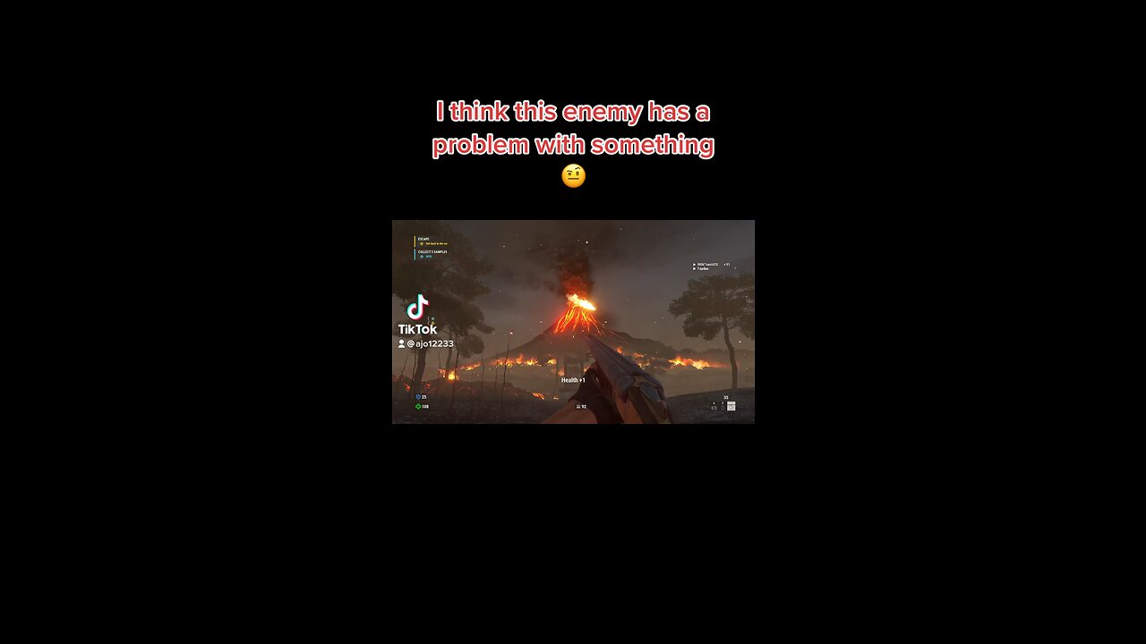 I think this enemy has a problem with something 🤨