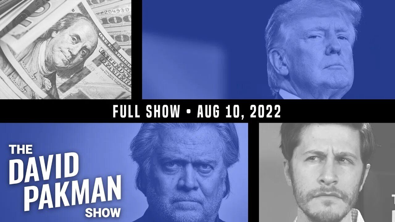 Inflation Down, Trump Deposition, Brain Worms Spread 8/10/22 TDPS Podcast