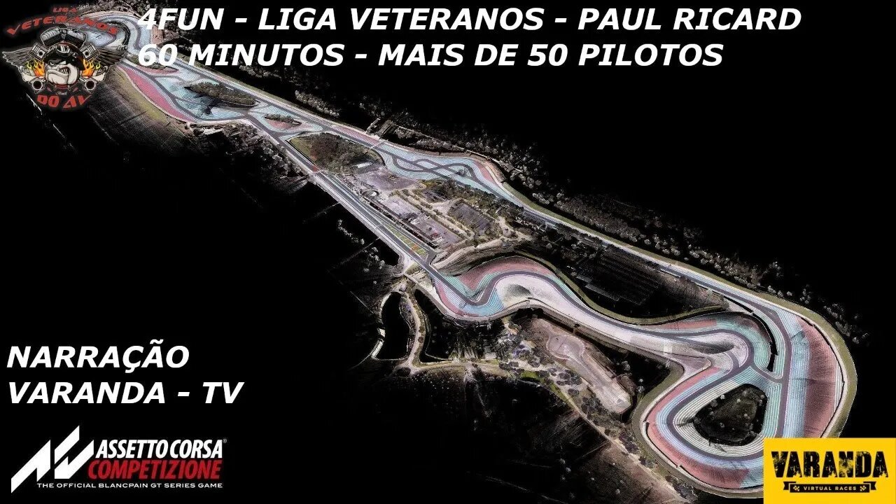 LIGA VETERANOS - 4fun - PAUL RICARD - ASSETTO CORSA COMPETIZIONE