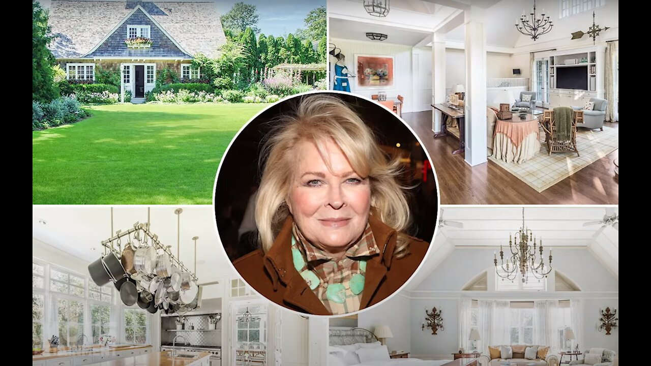 Candice Bergen | House Tour | $18 Million Hamptons Mansion & More