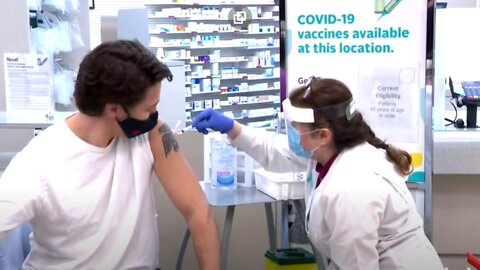 RN Exposes Prime Minister of Canada Justin Trudeau's Fake Vaccine Shot: What a Hypocrite