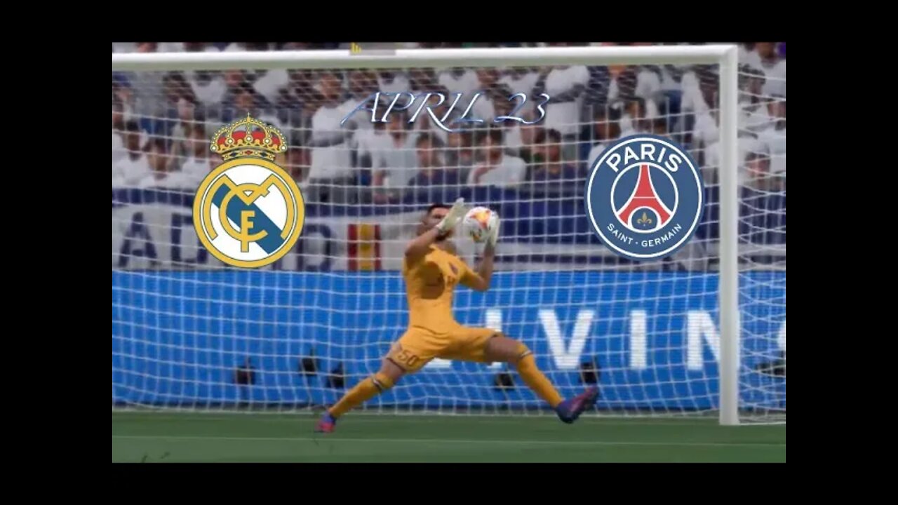 FIFA 22 | REAL MADRID VS PSG | PLAYSTATION GAMEPLAY | ONLINE / EN VIVO - APRIL 23 [3-1]