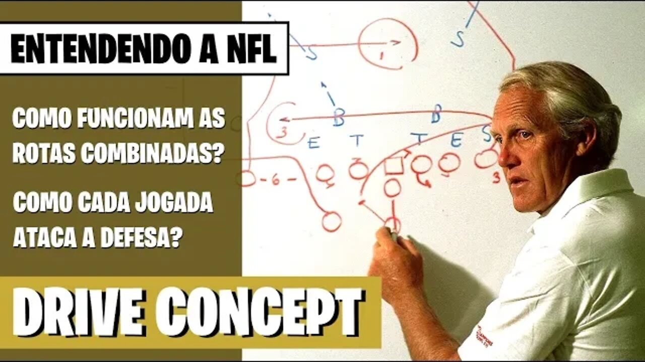 DRIVE CONCEPT: ENTENDENDO A NFL - COMO FUNCIONAM AS JOGADAS AÉREAS DO FUTEBOL AMERICANO