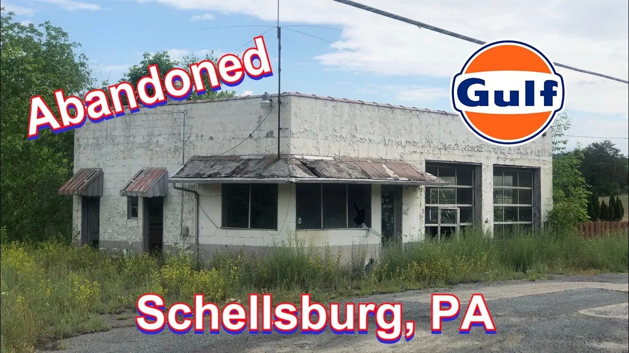 Among The Unknown Mini-Episode 33 | Abandoned Gulf Gas Station (Schellsburg, PA) w/ M-L Outdoors