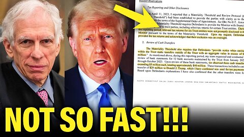 Trump Gets Instantly BUSTED Trying to EVADE Court Order