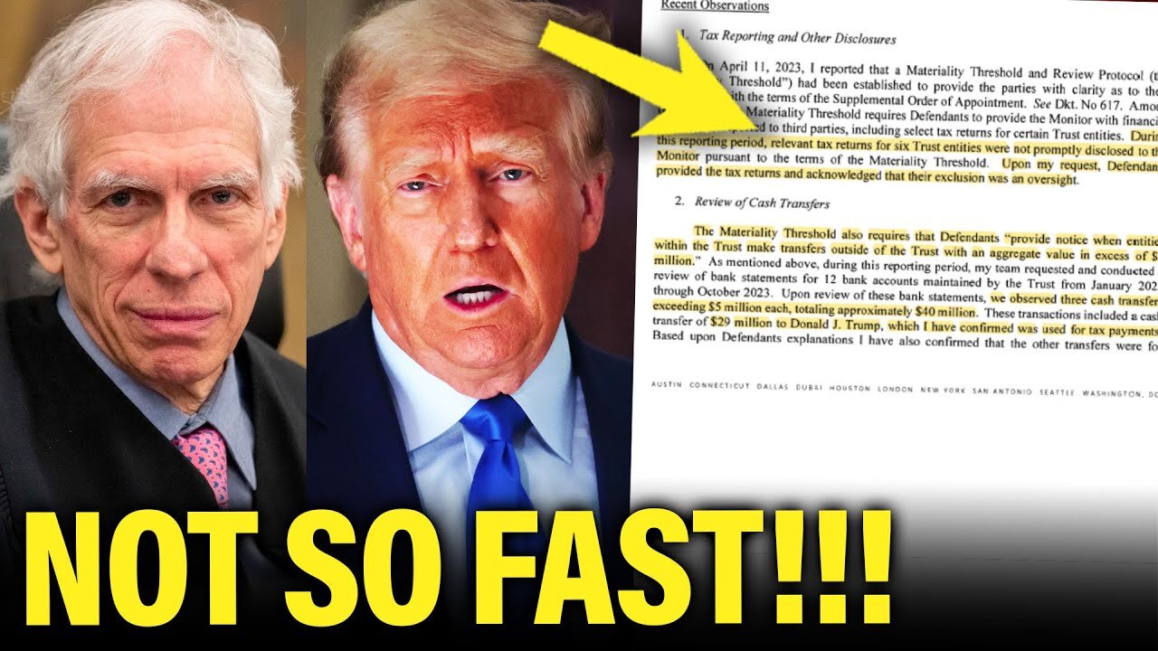 Trump Gets Instantly BUSTED Trying to EVADE Court Order