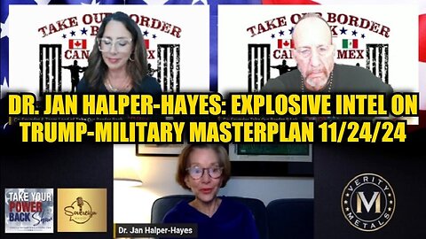 Dr. Jan Halper - Hayes: Explosive Intel On Trump-Military Masterplan - 11/25/24.