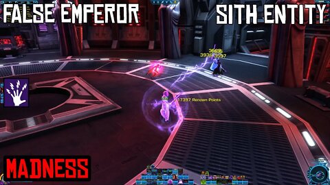 SWTOR The False Emperor - Sith Entity Boss Fight. Master Mode