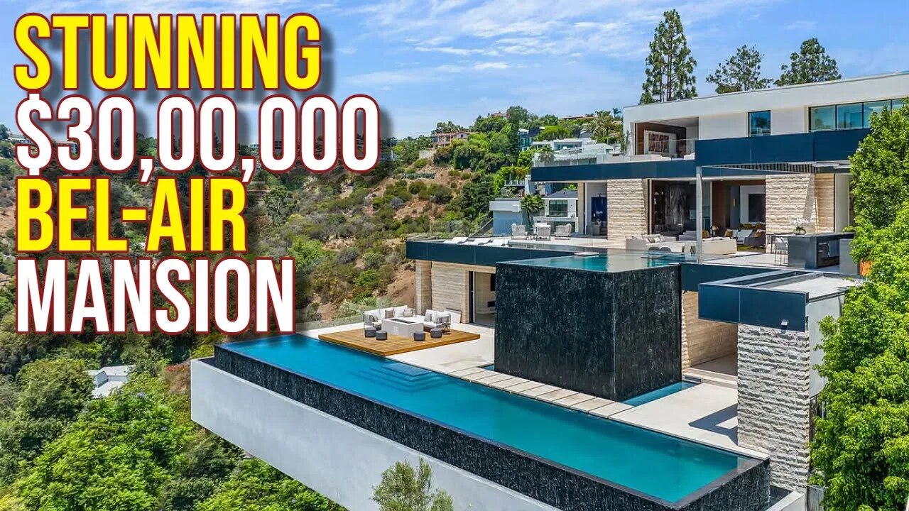 Inside $30,000,000 Bel-Air Modern Mega Mansion