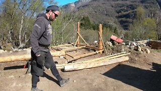 Building a chicken coop day 1