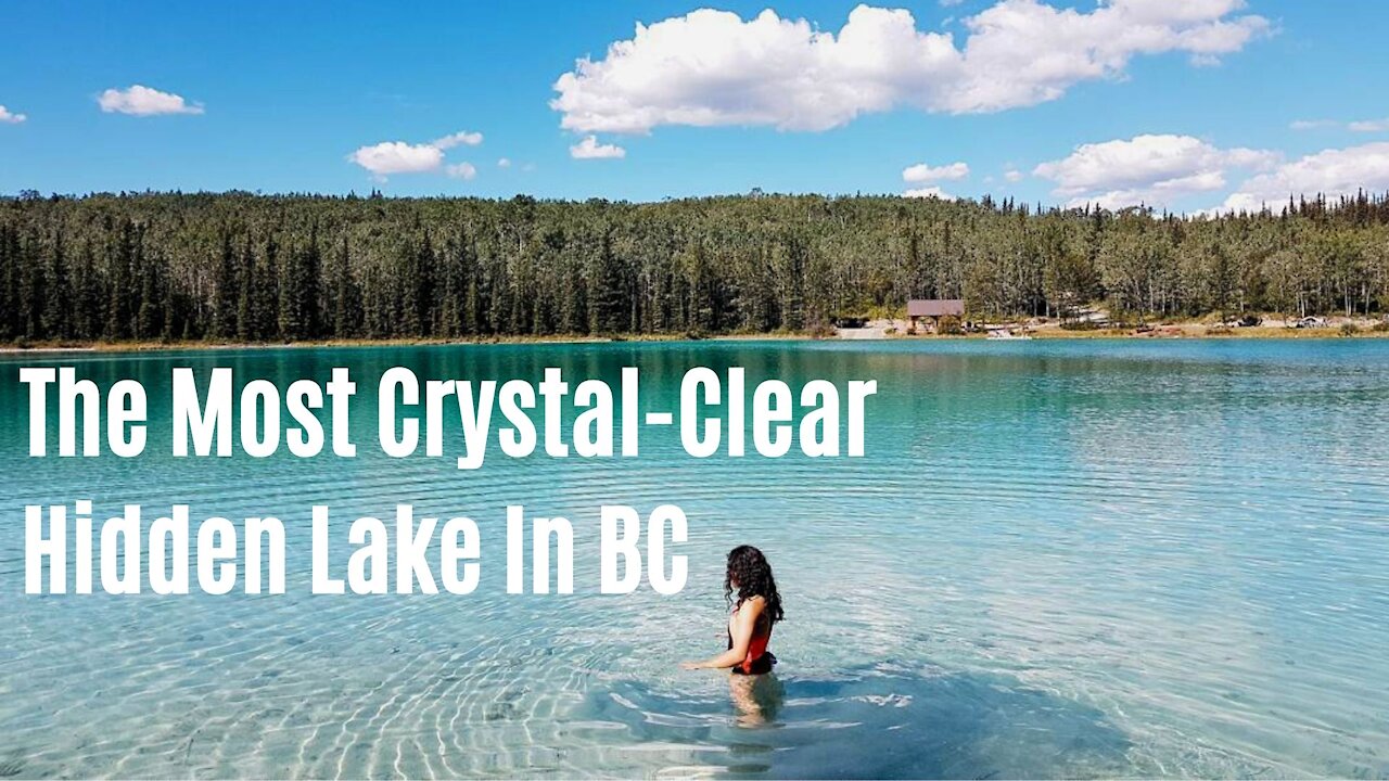 BC's Most Crystal-Clear Hidden Lake Will Transport You To The Bahamas