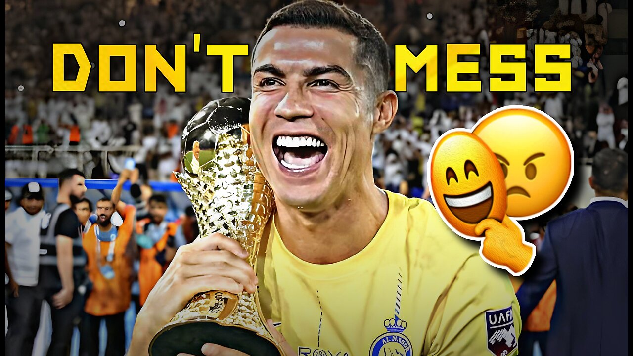 Never Make Ronaldo angry 😡 |