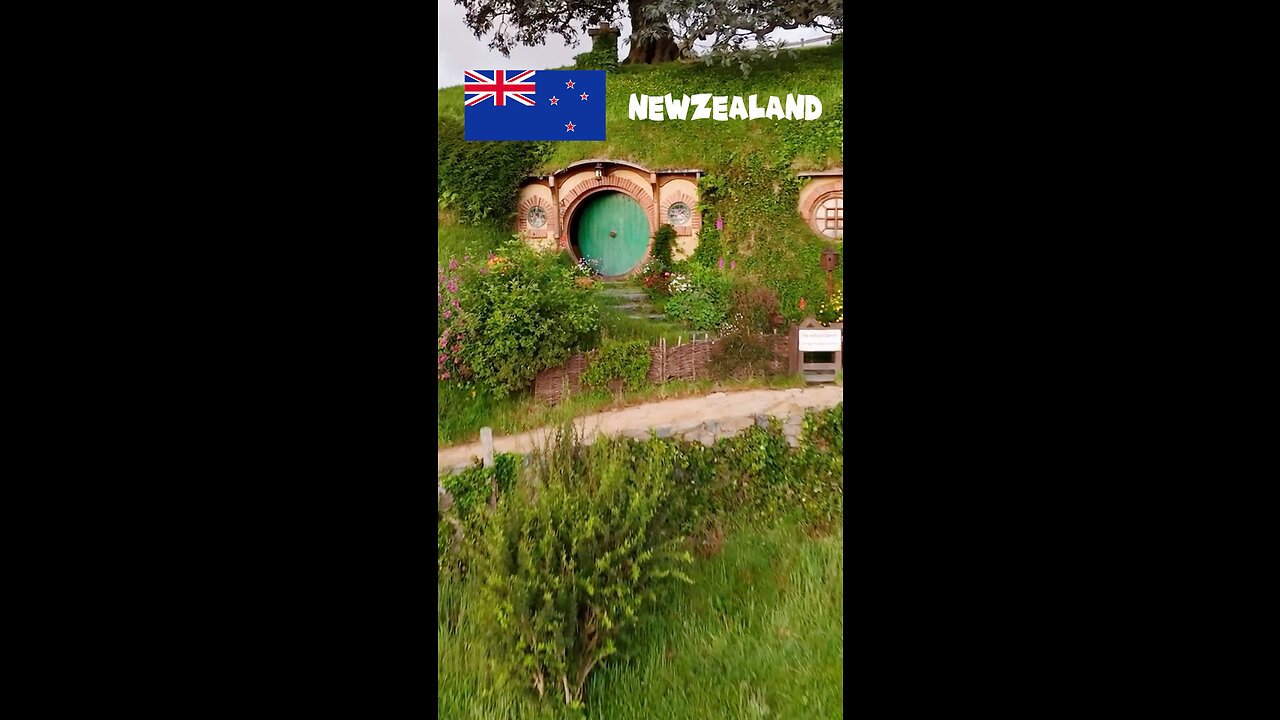 The Hobbit Village😱😱New zealand🇳🇿❤️