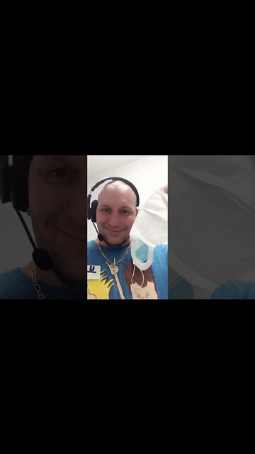 Credit card swiping boss mans mask