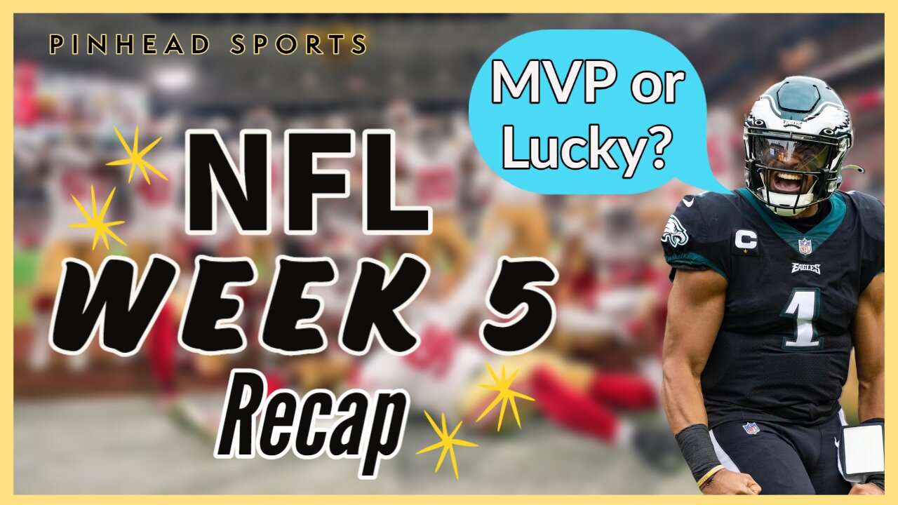 Jalen Hurts the MVP or Hype? CANT MISS RECAP | NFL week 5