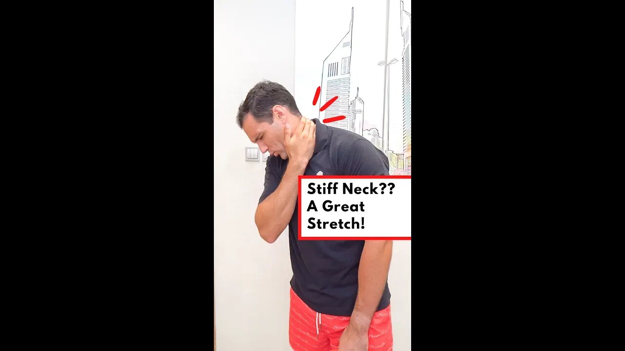 A good stretch for stiff neck