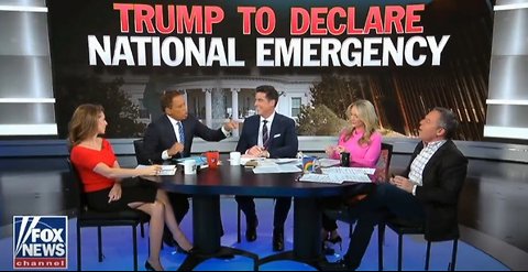 Trump prepares for backlash for national emergency