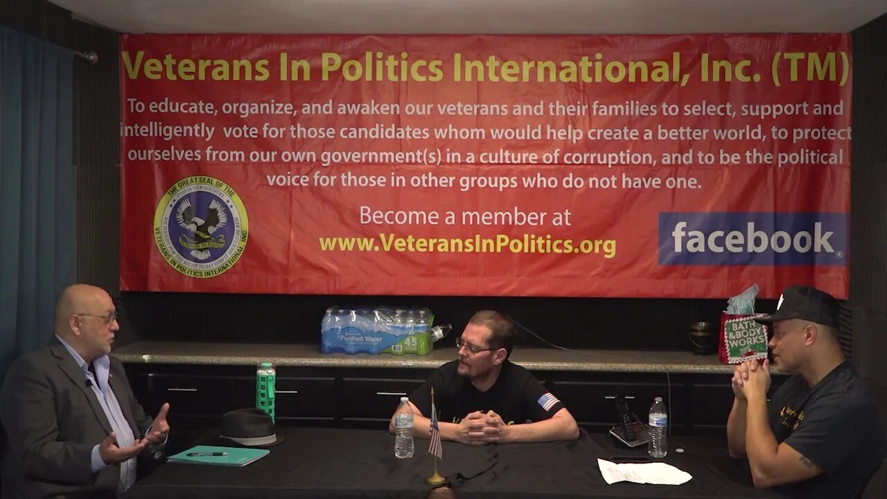 Patrick Boylan Nevada State Board of Regent District 5 elect on the Veterans In Politics Video talk