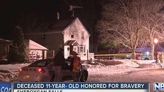 Young hero honored