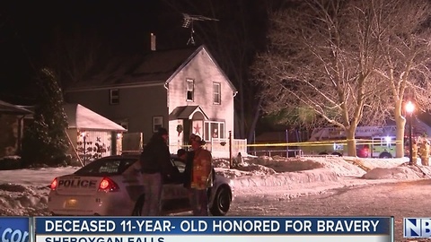 Young hero honored
