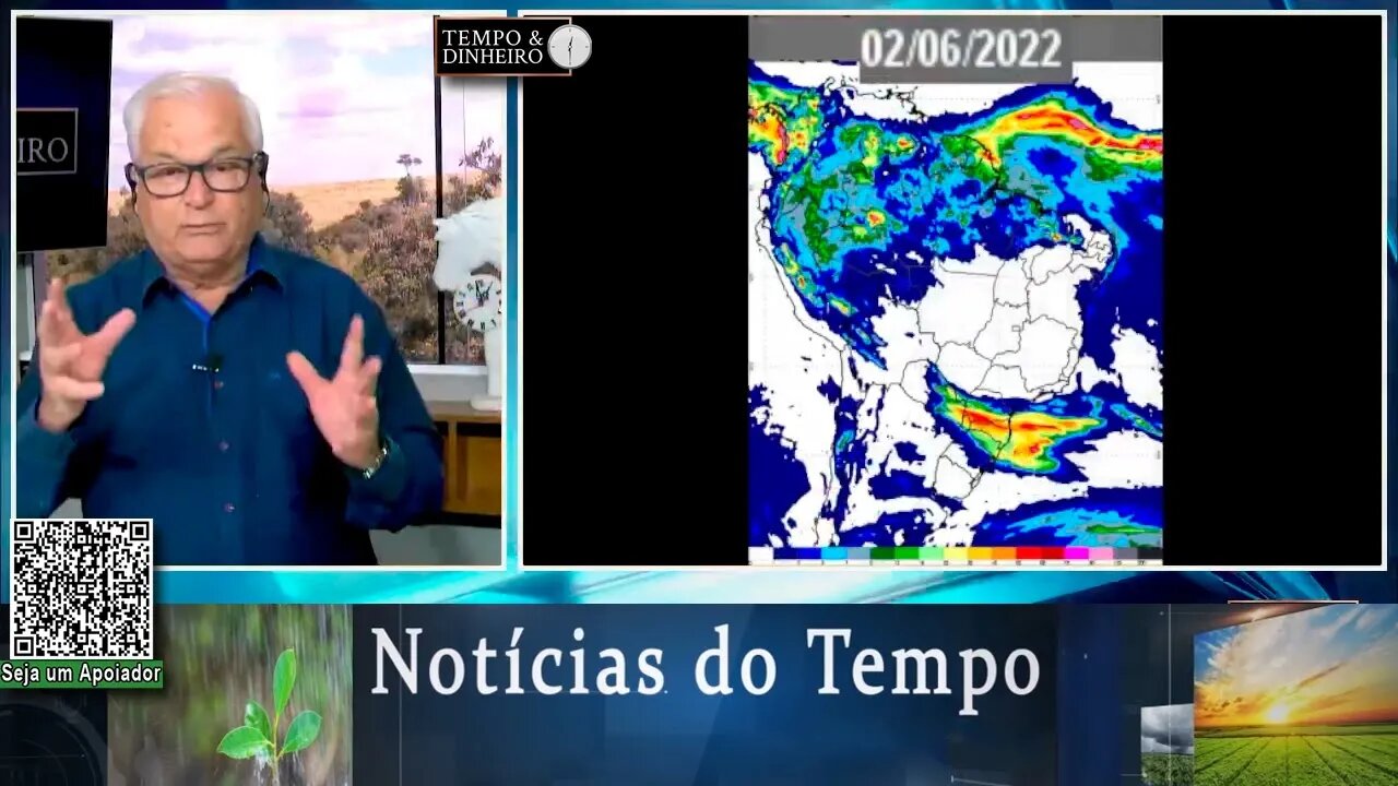 Previsão do tempo alerta para chuvas intensas no RS, norte e Nordeste do País