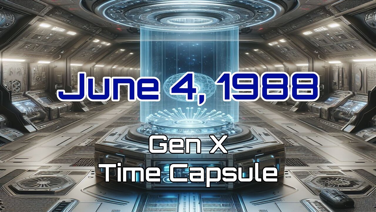 June 4th 1988 Gen X Time Capsule