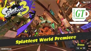 Splatoon 3 World Premiere