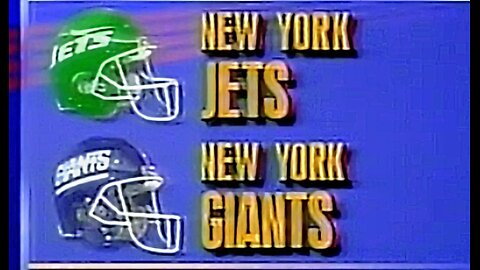 Jets vs Giants Super Bowl Tecmo nes- game night with Retro