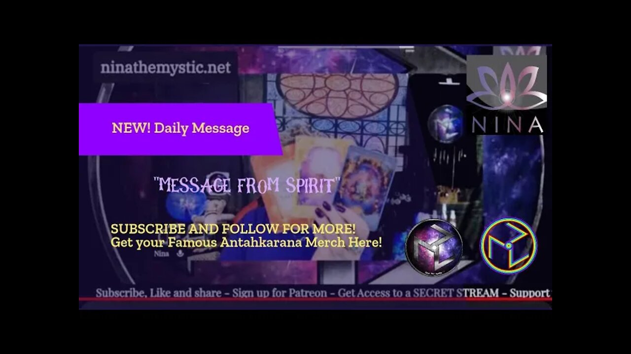 NEW "Daily Message from Spirit"