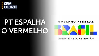 Logomarca do governo federal ganha identidade petista | #osf