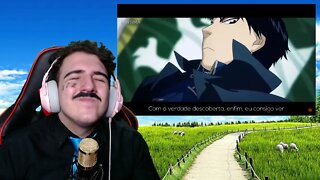 PASTOR REACT Rap do Edward Elric (Fullmetal Alchemist) | Coração de Aço | Enygma 70