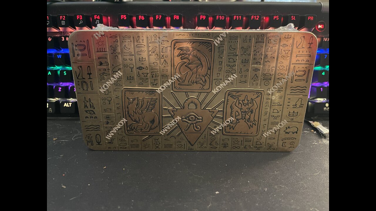 Opening a 2022 Yu-Gi-Oh TCG Tin: 2022 Tin of the Pharaoh's Gods