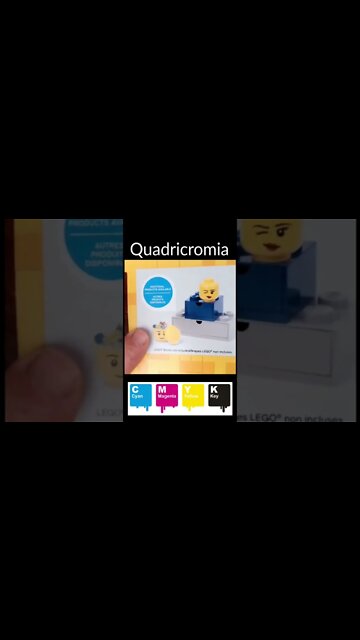 Escala CMYK com LEGO