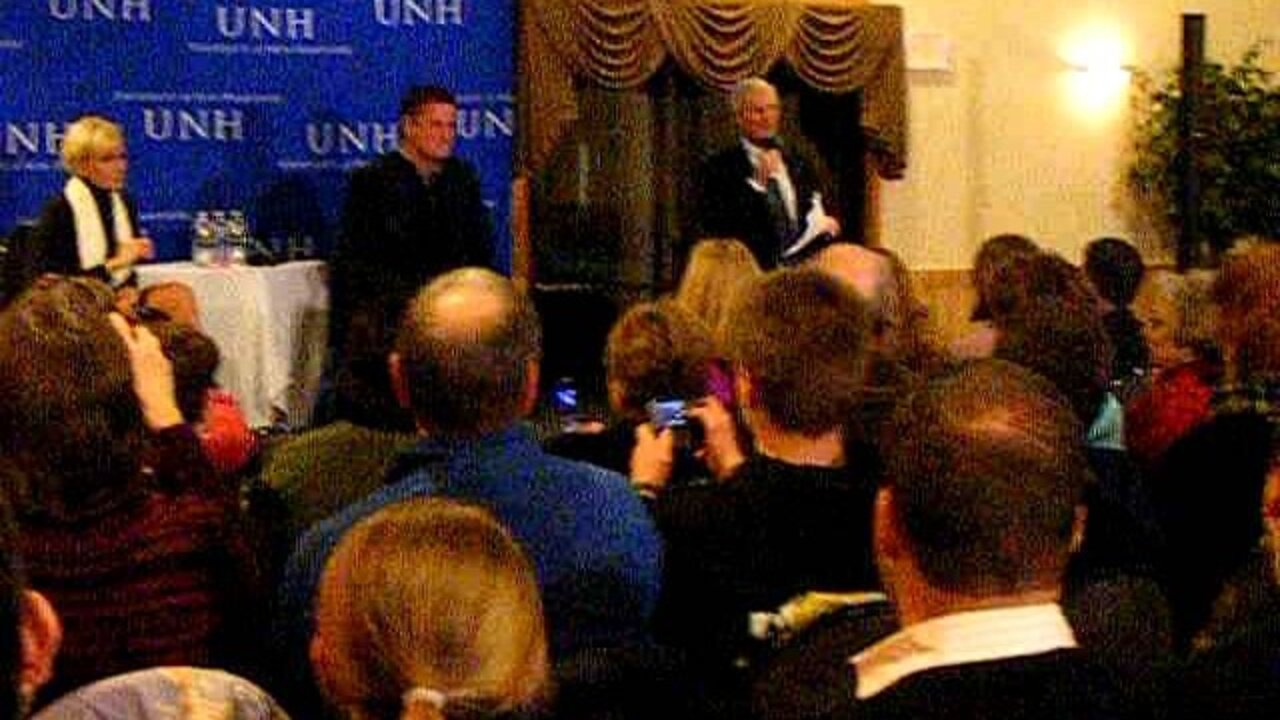 A pan of the crowd at the Morning Joe event in Manchester 1-8-12