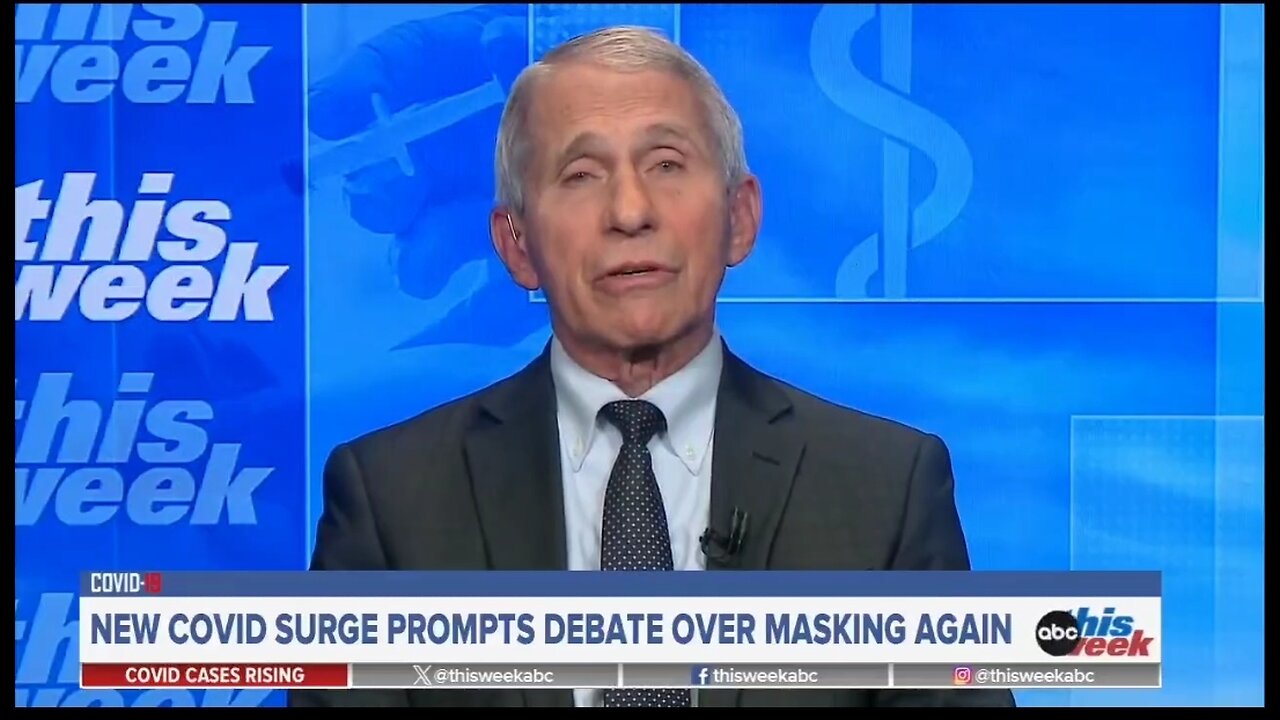 Anthony Fauci: Masks Work, Don't Listen To Studies That Tell You Otherwise