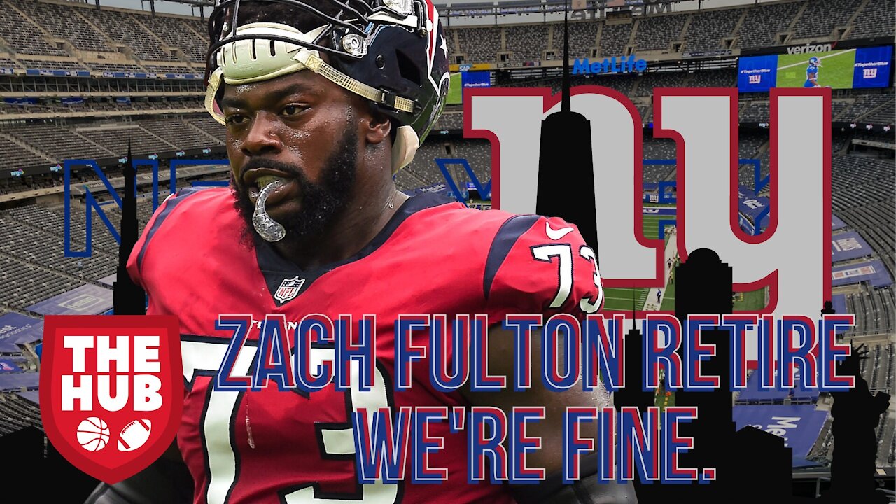 Giants Guard Zach Fulton Retires | 4th Player to do so in Training Camp