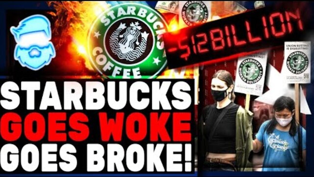 INSTANT REGRET! STARBUCKS COLLAPSES FROM WOKE BACKFIRE! SALES PLUMMET 50% LOSES12 BILLION IN VALUE..