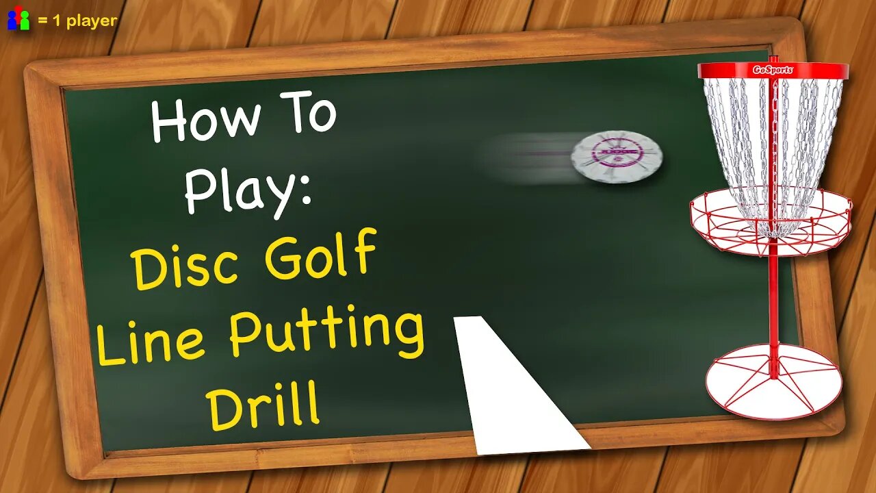 How to play Disc Golf | Line Putting Drill