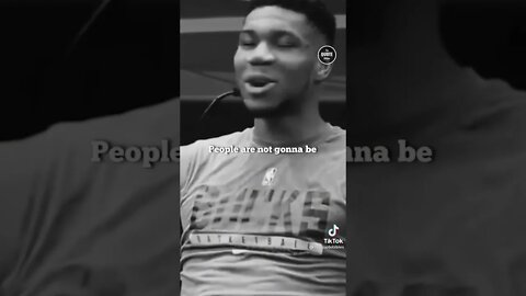 Giannis Antetokounmpo Is Happy To Motivate Himself, You Should Too #shorts