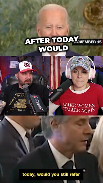 Secretary of State Blinken’s hot mic moment when a reporter asks him China is a dictatorship. 😂