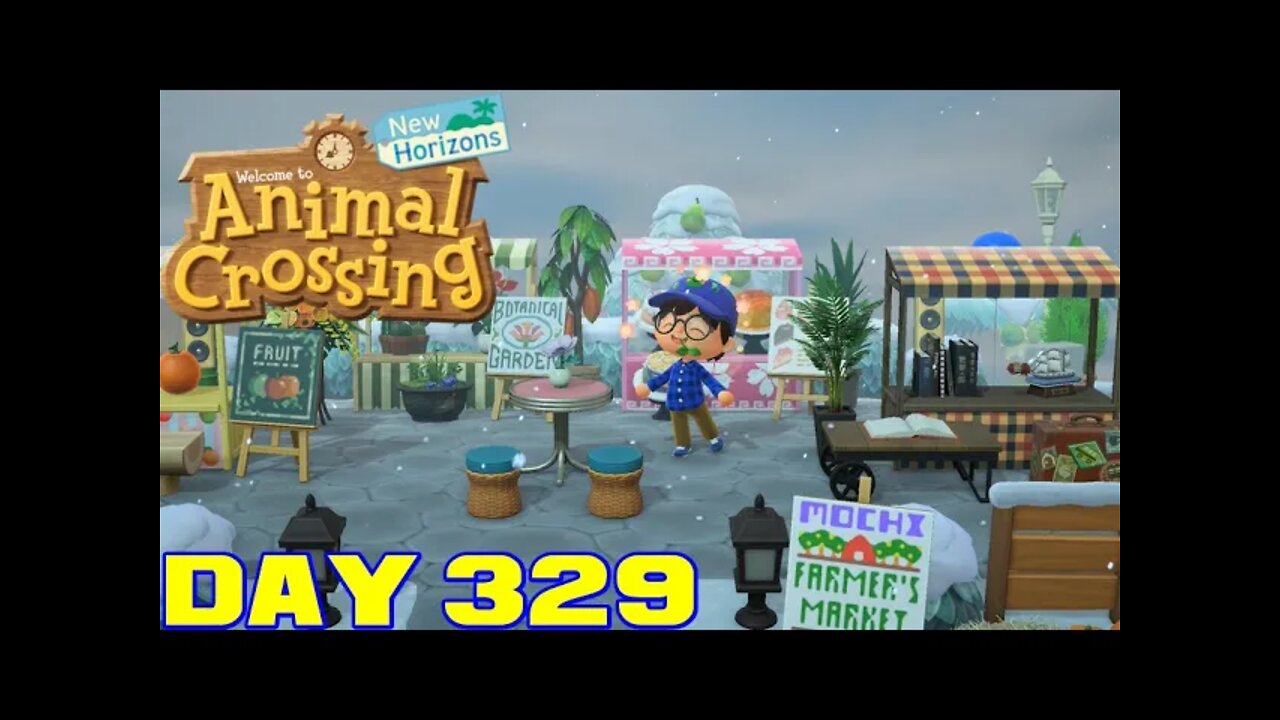 Animal Crossing: New Horizons Day 329 - Nintendo Switch Gameplay 😎Benjamillion