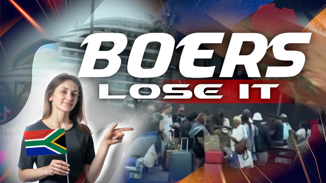 Boers Lose Their Minds After Watching Black South Africans Board A Cruise