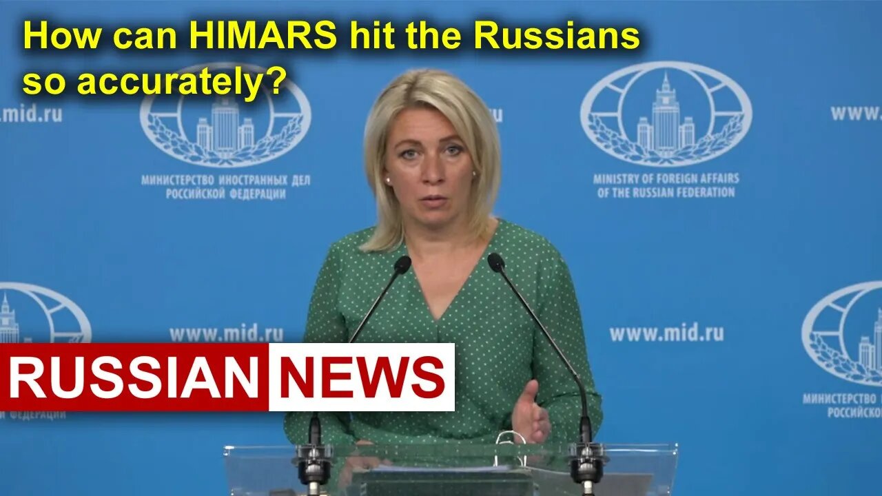 How can HIMARS hit the Russians so accurately? With the help of the United States! Ukraine 2022
