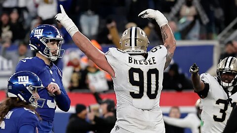 New Orleans Saints Vs. New York Giants Week 14 Highlights | 2024