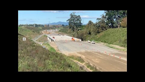 Waikato expressway SH1 SH26 May 2021Hamilton bypass motorway