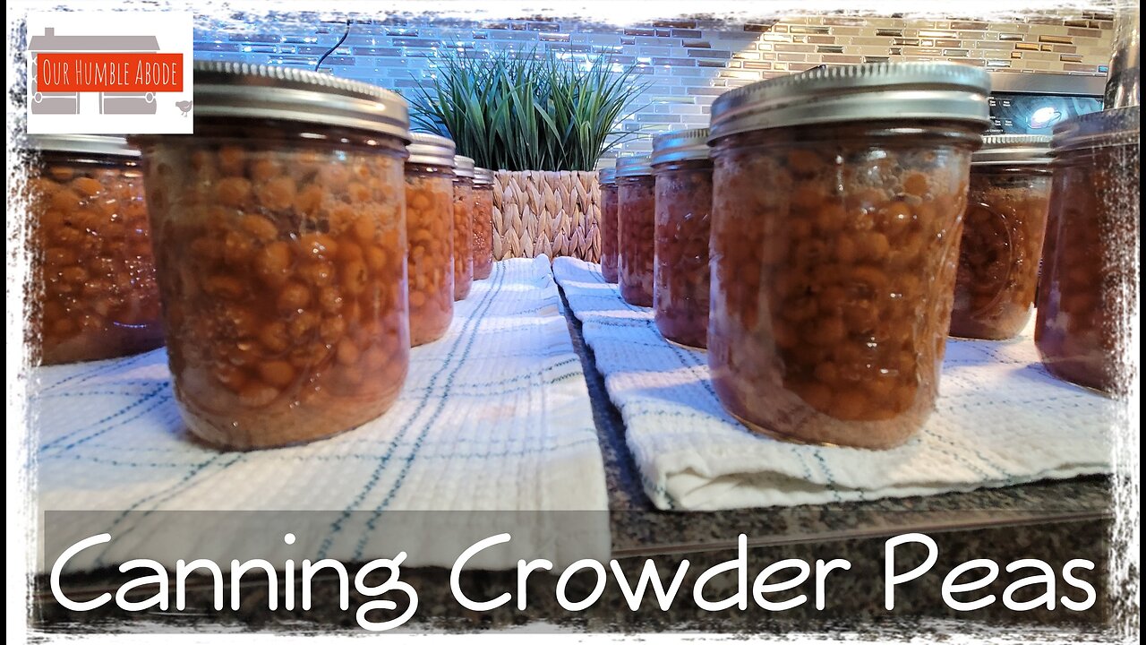 Canning Crowder Peas