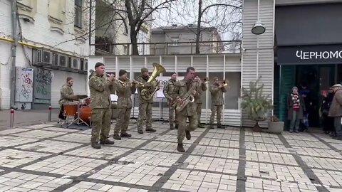 ART AGAINST ALL! UKRAINIAN MILITARY ORCHESTRA!