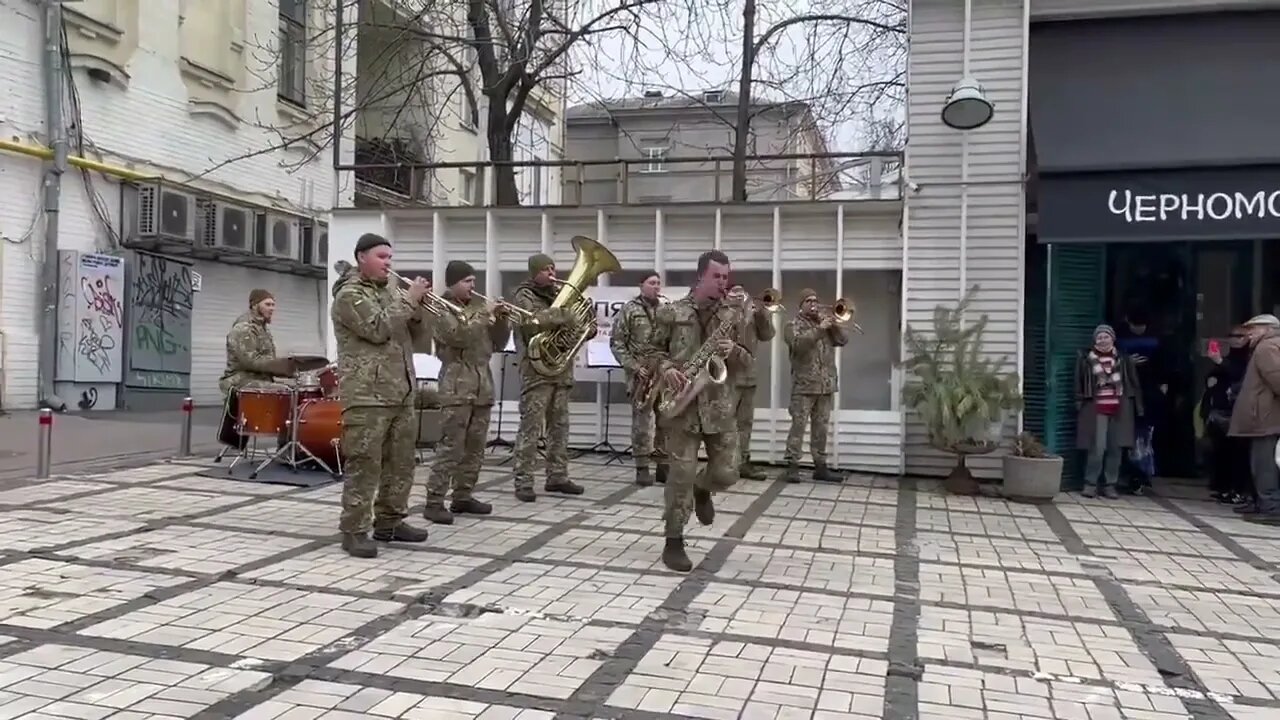 ART AGAINST ALL! UKRAINIAN MILITARY ORCHESTRA!