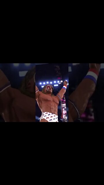 WWE 2k22 Ultimate Warrior Entrance #shorts