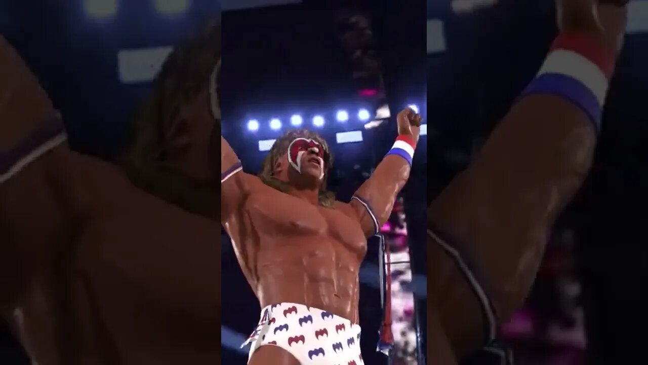 WWE 2k22 Ultimate Warrior Entrance #shorts